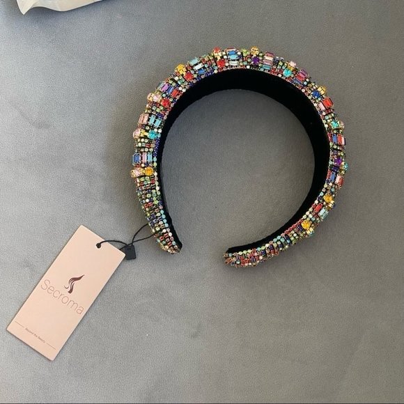 NWT Secroma hand made crystal headbands - Picture 7 of 9